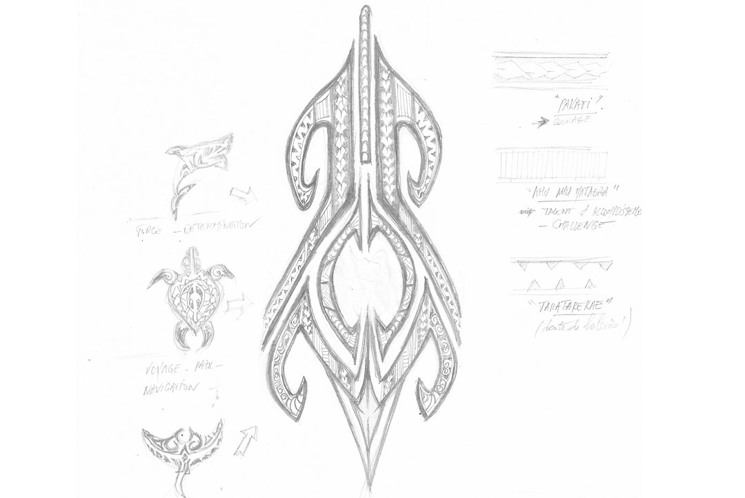 Projet 'Moko 1' - en cours de réalisation (manche complète)